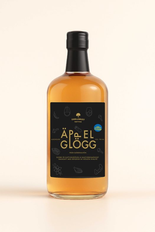 Englamust äppelglögg pomerans & vanilj 70cl