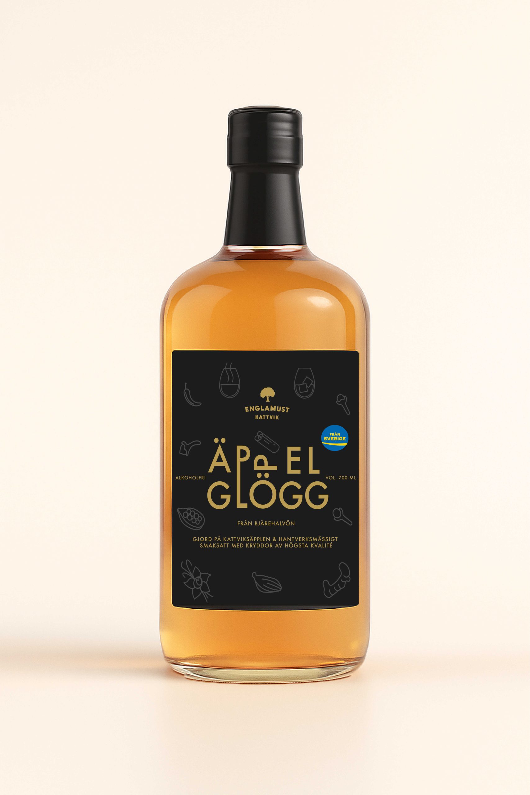 Englamust äppelglögg pomerans & vanilj 70cl