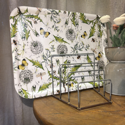 My feldt rektangulär bricka maskros