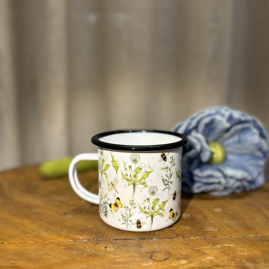 My feldt emaljmugg maskros