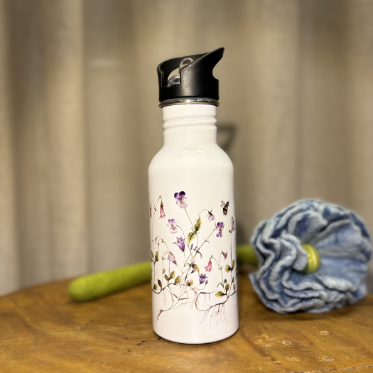 My feldt vattenflaska småblommor