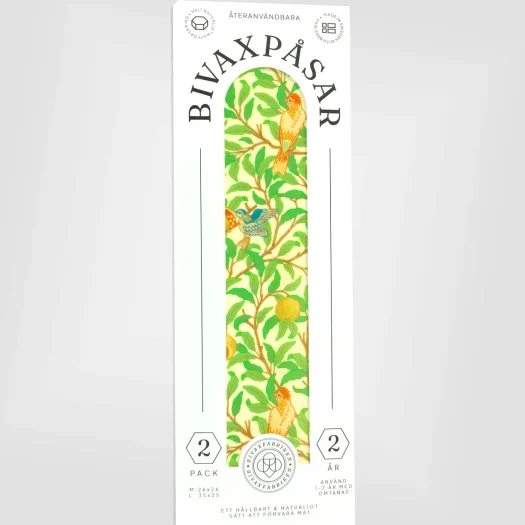 Bivaxfabriken bivaxpåsar Kvittra 2-pack