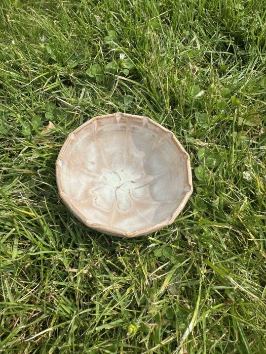 Keramik liten skål creamy nr3 - Bild 2