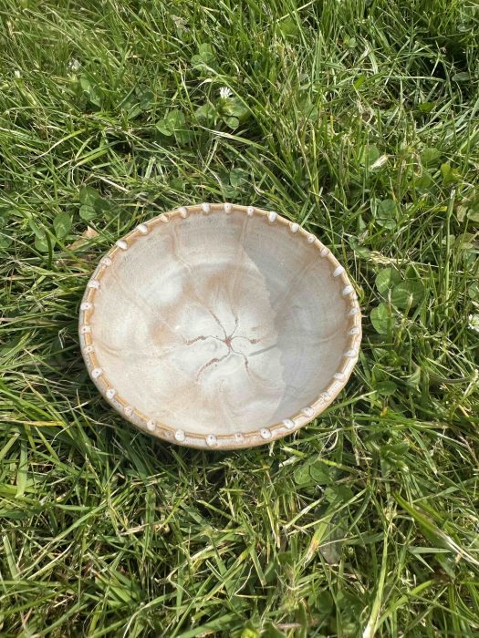 Keramik liten skål creamy nr 2 - Bild 2
