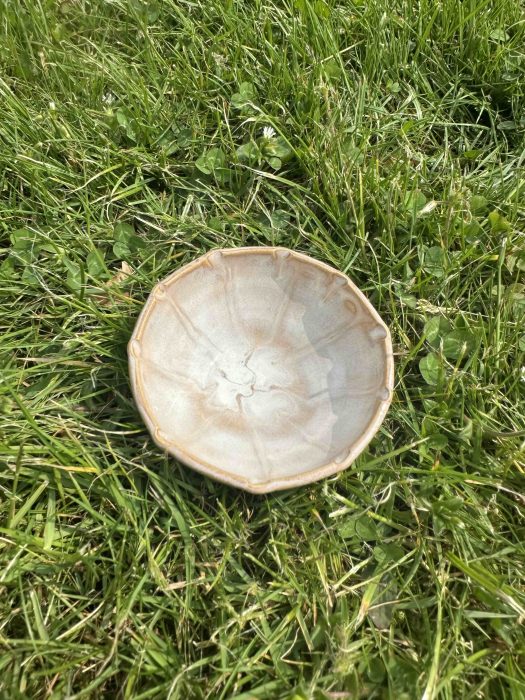 Keramik liten skål creamy nr1 - Bild 2