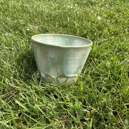 Keramik Kaffemugg sage