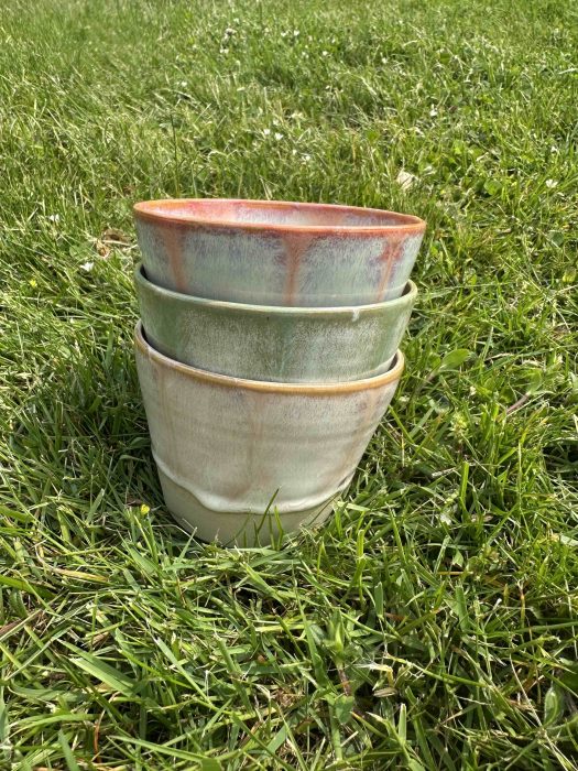 Keramik Kaffemugg sage - Bild 3