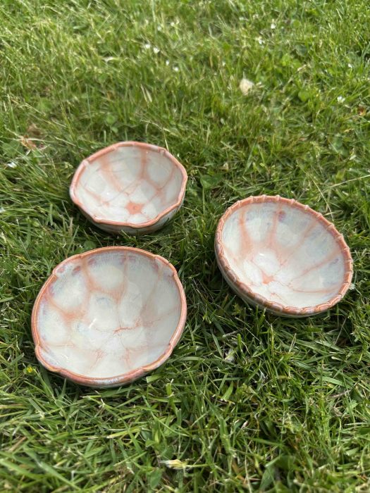 Keramik liten skål papaya nr2 - Bild 3