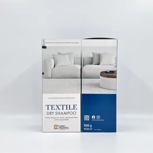 Leather master textile dry shampoo