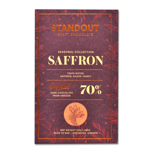 Standout chocolate Saffron