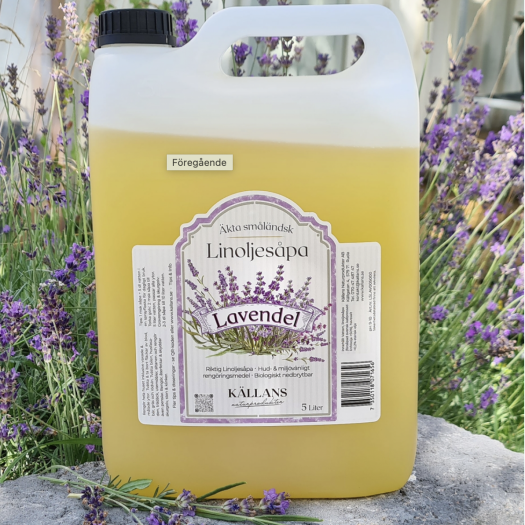 Källans linoljesåpa Lavendel 5L